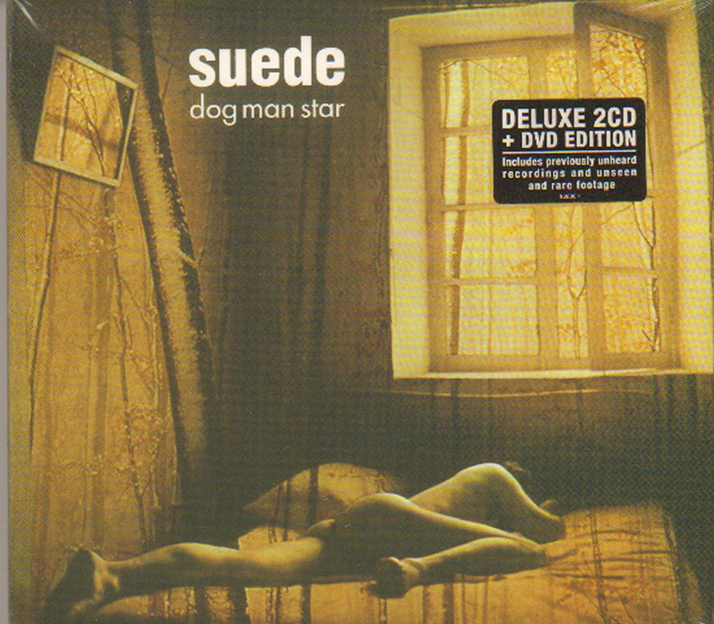 Suede Dog Man Star - Sealed Deluxe Edition UK 3-disc CD/DVD Set EDSG8002