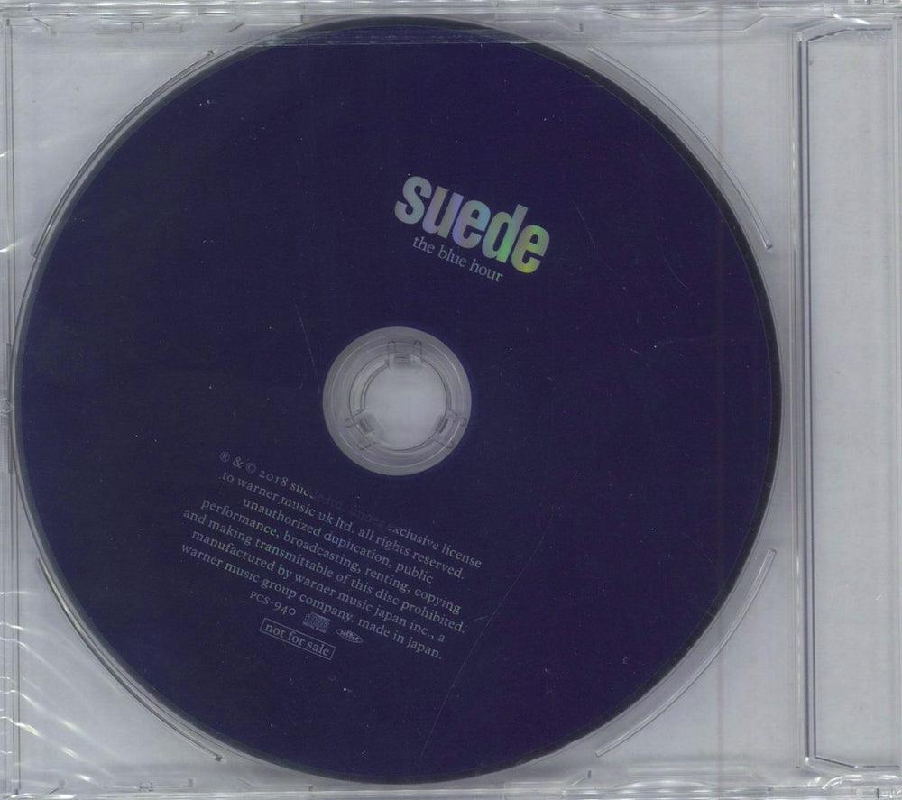 Suede The Blue Hour - 1st + Bonus CD Japanese 2 CD album set (Double CD)