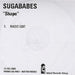 Sugababes Shape UK Promo CD-R acetate CDR ACETATE