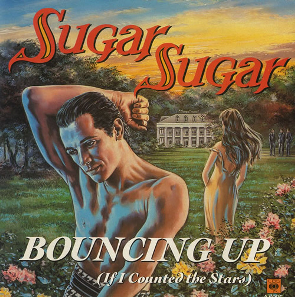 Sugar Sugar Bouncing Up UK 7" vinyl single (7 inch record / 45) A6095