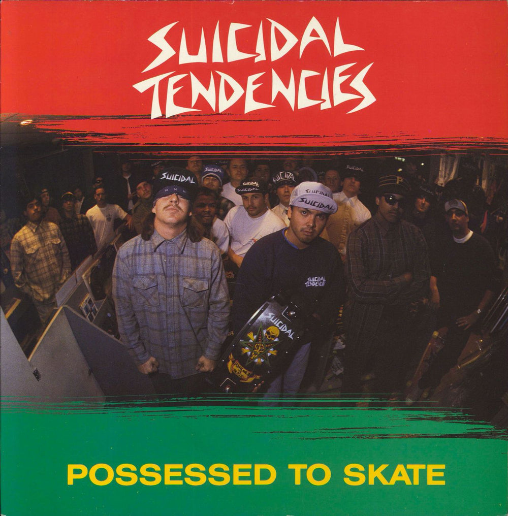 Suicidal Tendencies Possessed To Skate UK 12" vinyl single (12 inch record / Maxi-single) VS96712