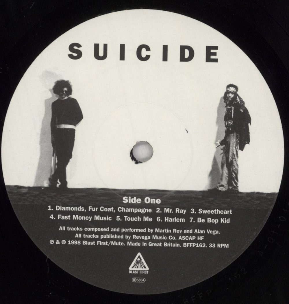 Suicide The Second Album + The First Rehearsal Tapes - VG UK 2-LP vinyl record set (Double LP Album) SUD2LTH369814