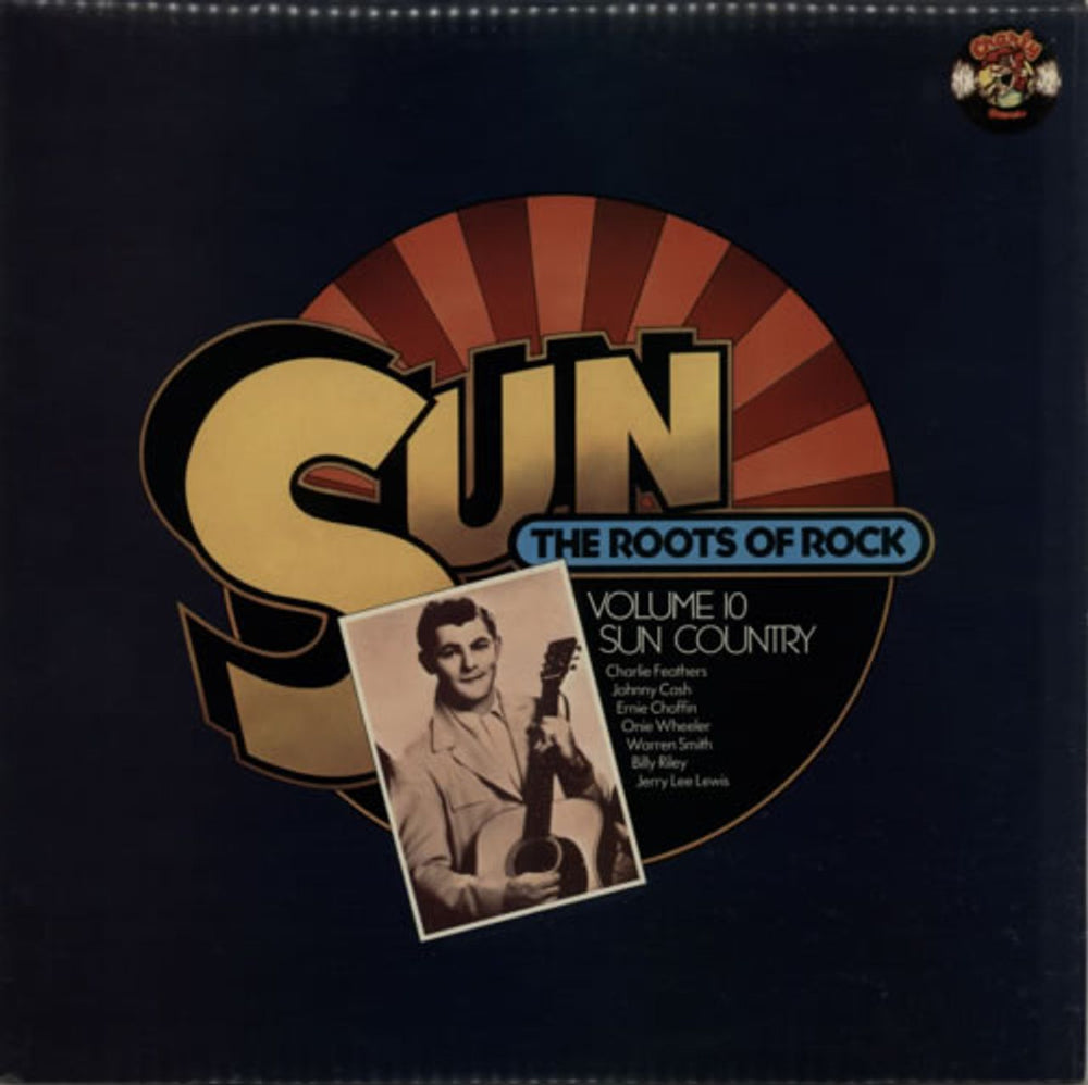 Sun Records The Roots Of Rock Vol. 10 - Sun Country UK vinyl LP album (LP record) CR30117