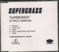 Supergrass Supergrass - 5-track sampler UK Promo CD-R acetate CDR