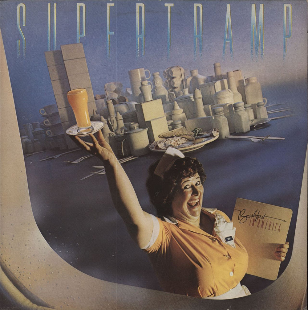 Supertramp Breakfast In America Dutch vinyl LP album (LP record) AMLK64747