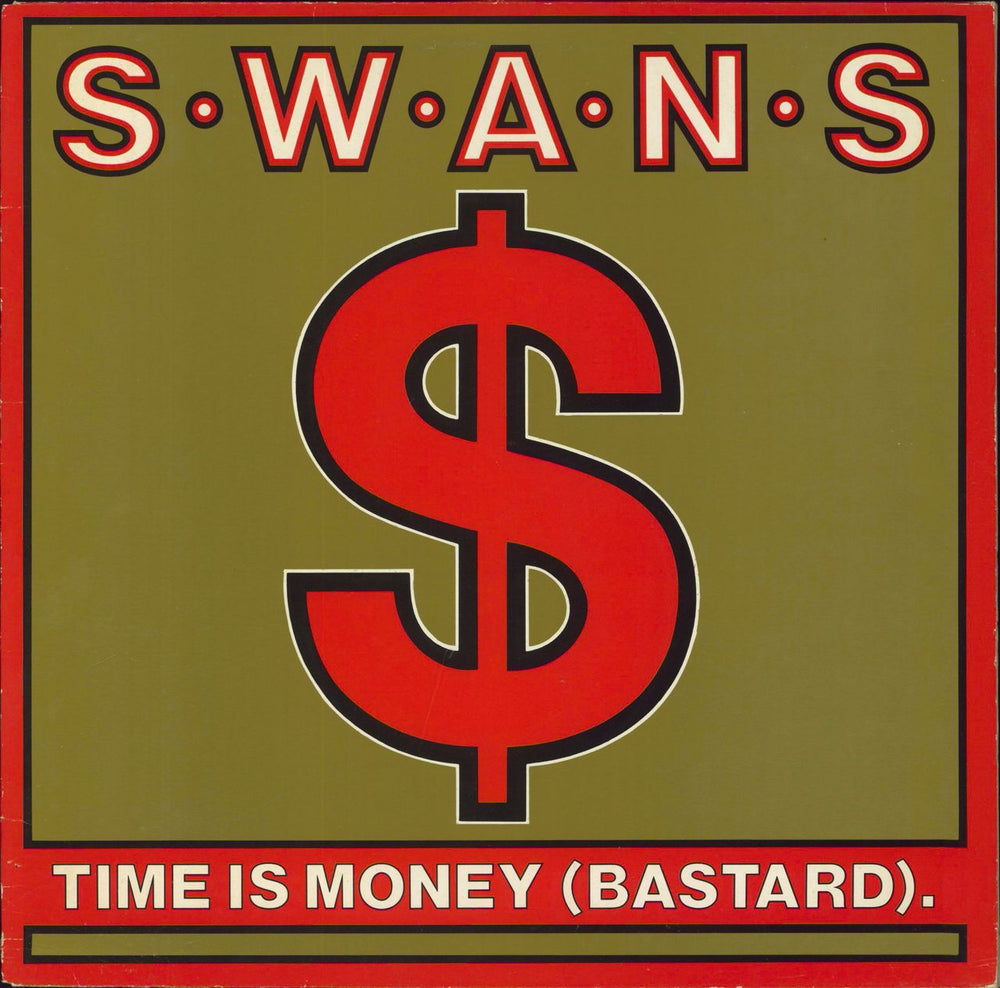 Swans Time Is Money - EX UK Promo 12" vinyl single (12 inch record / Maxi-single) KDE212