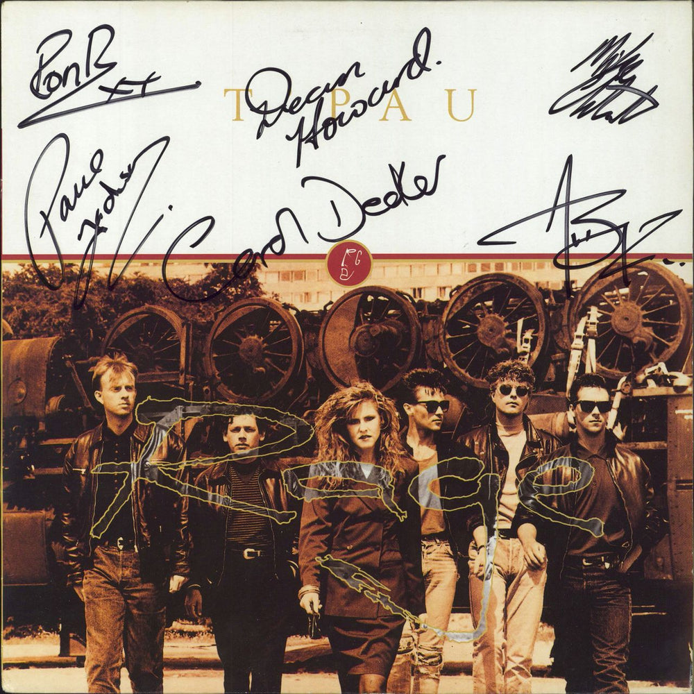 T'Pau Rage-Autographed UK vinyl LP album (LP record) SRNLP20