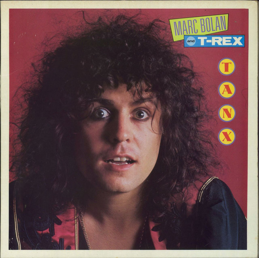 T-Rex / Tyrannosaurus Rex Tanx + 12" - EX UK vinyl LP album (LP record) MARCL504