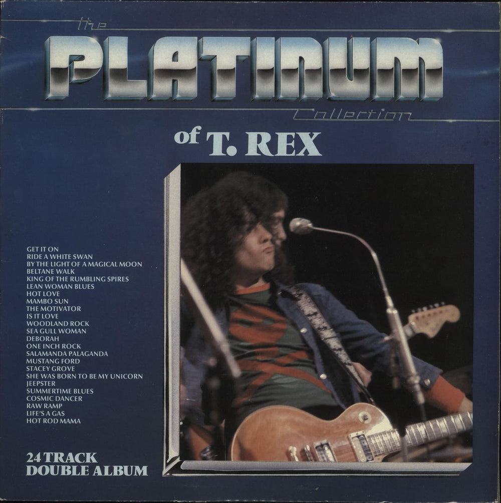 T-Rex / Tyrannosaurus Rex The Platinum Collection Of T. Rex UK 2-LP vinyl record set (Double LP Album) PLAT1002