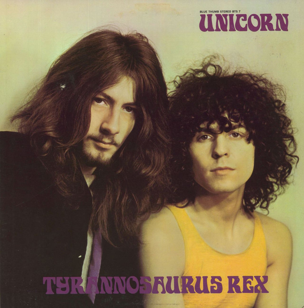 T-Rex / Tyrannosaurus Rex Unicorn - EX US vinyl LP album (LP record) BTS7