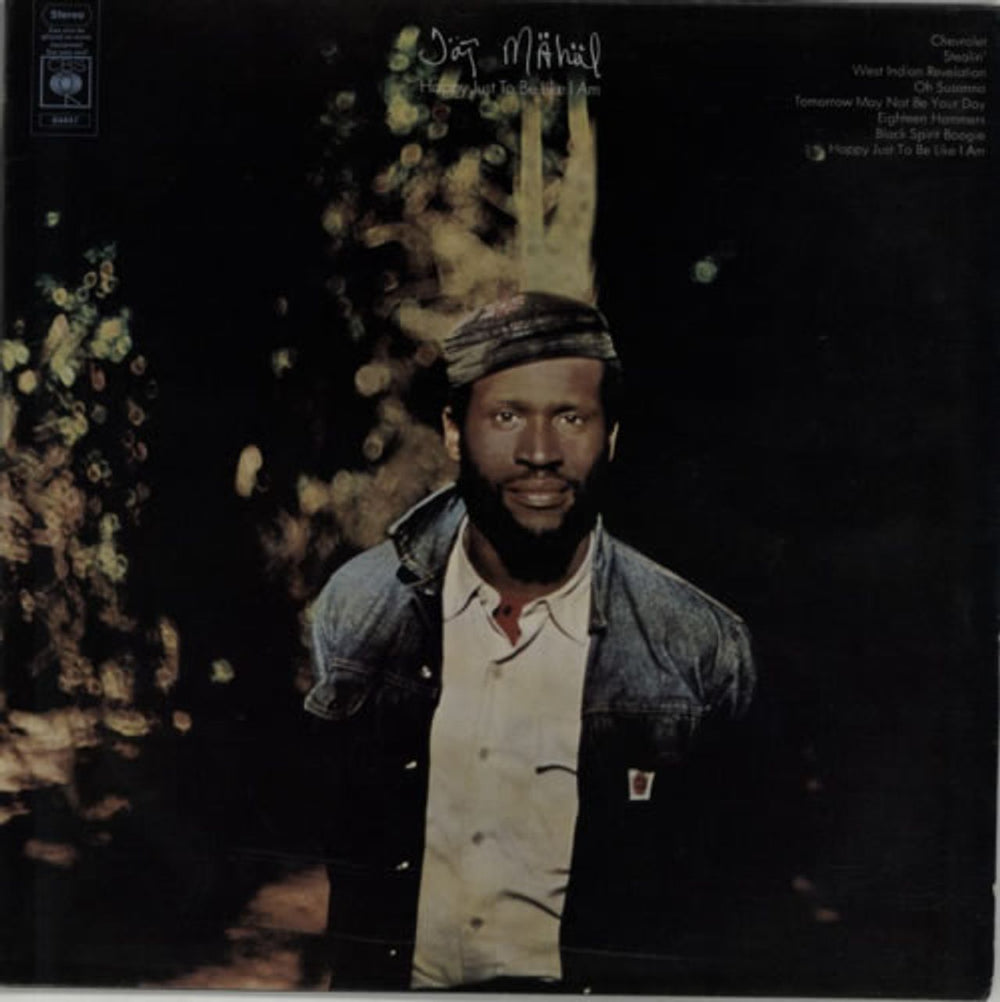 Taj Mahal Happy Just To Be Like I Am UK vinyl LP album (LP record) 64447