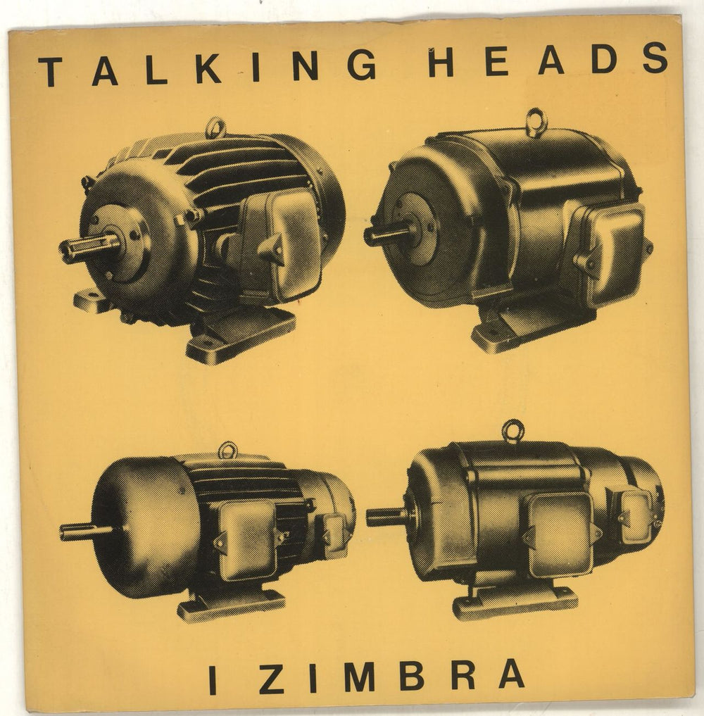 Talking Heads I Zimbra UK 7" vinyl single (7 inch record / 45) SIR4033