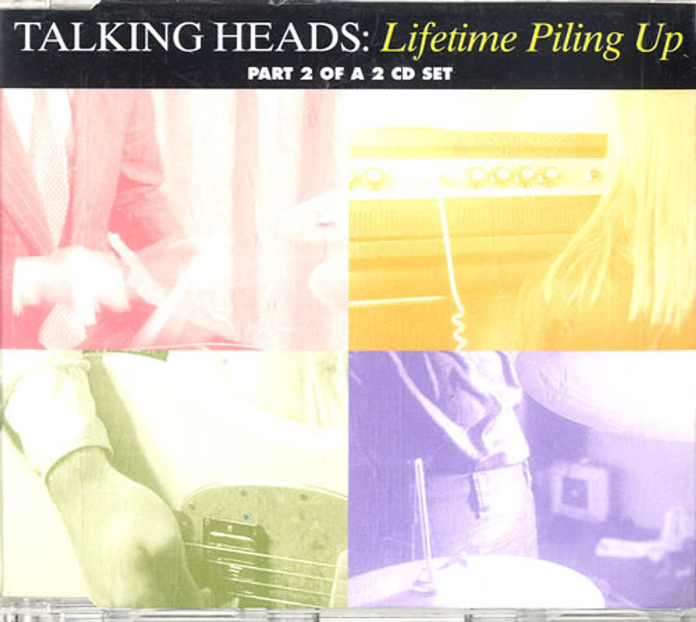 Talking Heads Lifetime Piling Up UK 2-CD single set (Double CD single) TAL2SLI107167