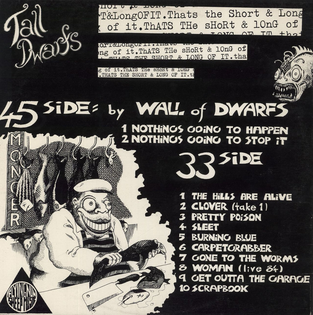Tall Dwarfs That's The Short & Long Of It - 1st + Booklet & Insert New Zealand vinyl LP album (LP record)