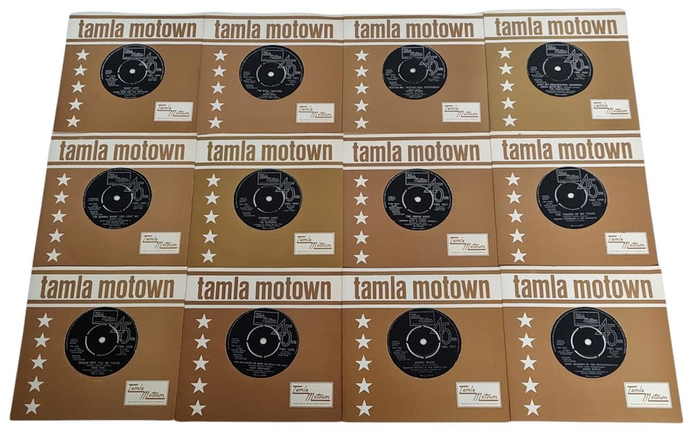 Tamla Motown The Motown Singles Collection UK 7" vinyl single (7 inch record / 45) TMG1041~52