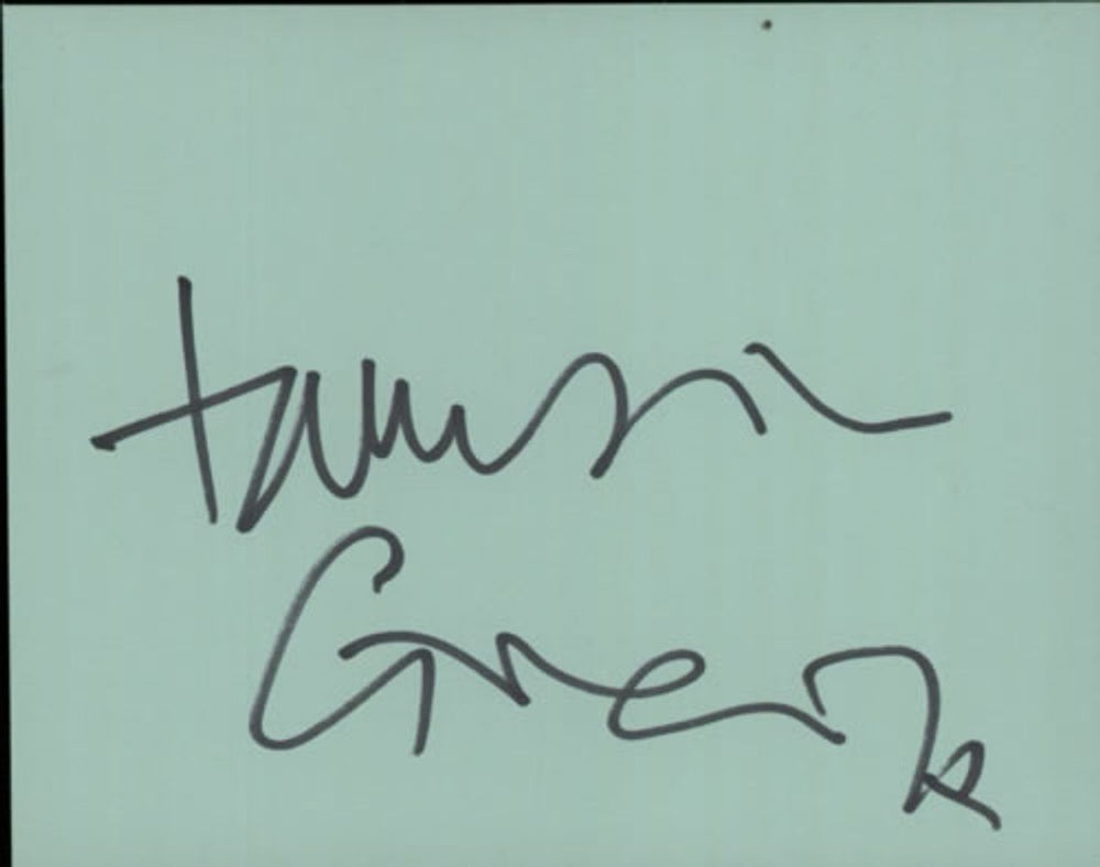 Tamsin Grieg Page From An Autograph Book UK memorabilia AUTOGRAPH