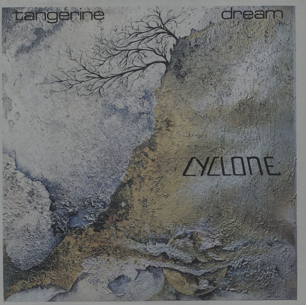 Tangerine Dream Cyclone UK vinyl LP album (LP record) OVED71