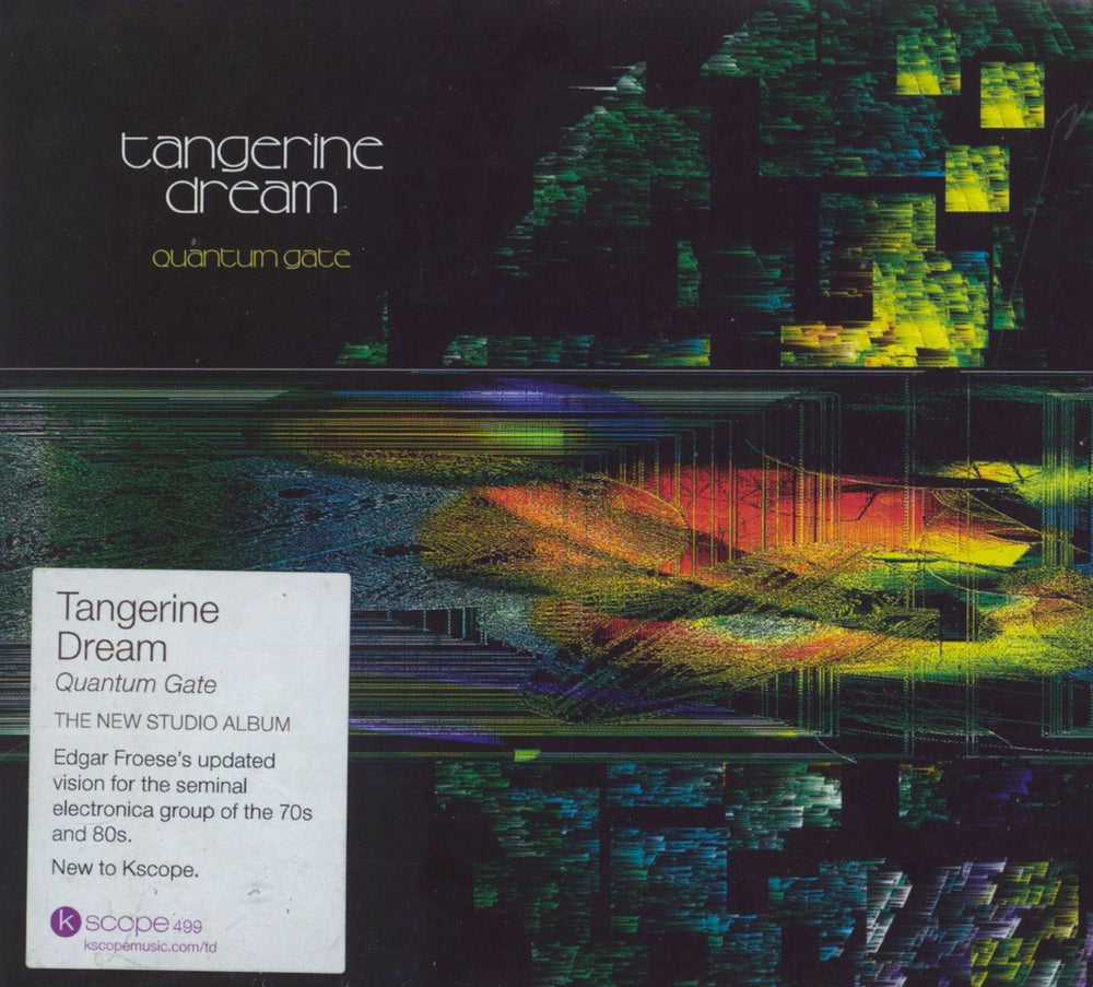 Tangerine Dream Quantum Gate UK CD album (CDLP) KSCOPE499