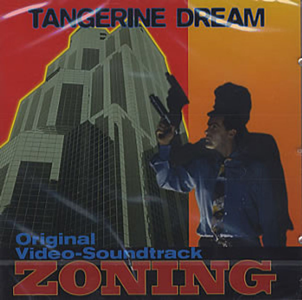 Tangerine Dream Zoning German CD album (CDLP) REP4595-WY