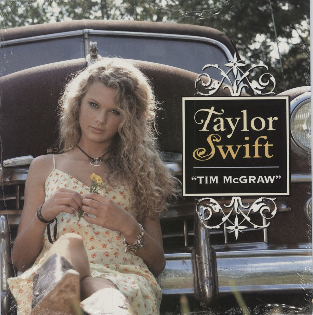 Taylor Swift Tim McGraw - Sealed US 7" vinyl single (7 inch record / 45) BMRTS0101V