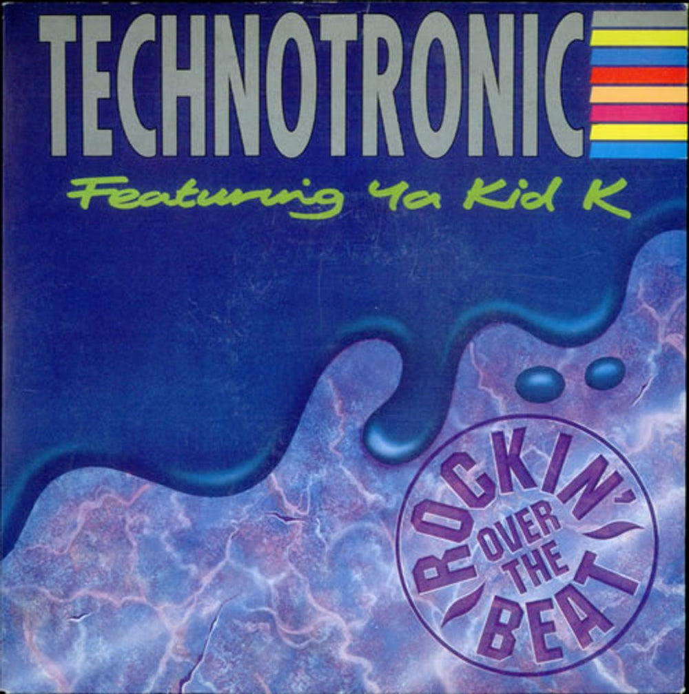 Technotronic Rockin' Over The Beat UK 7" vinyl single (7 inch record / 45) SYR14