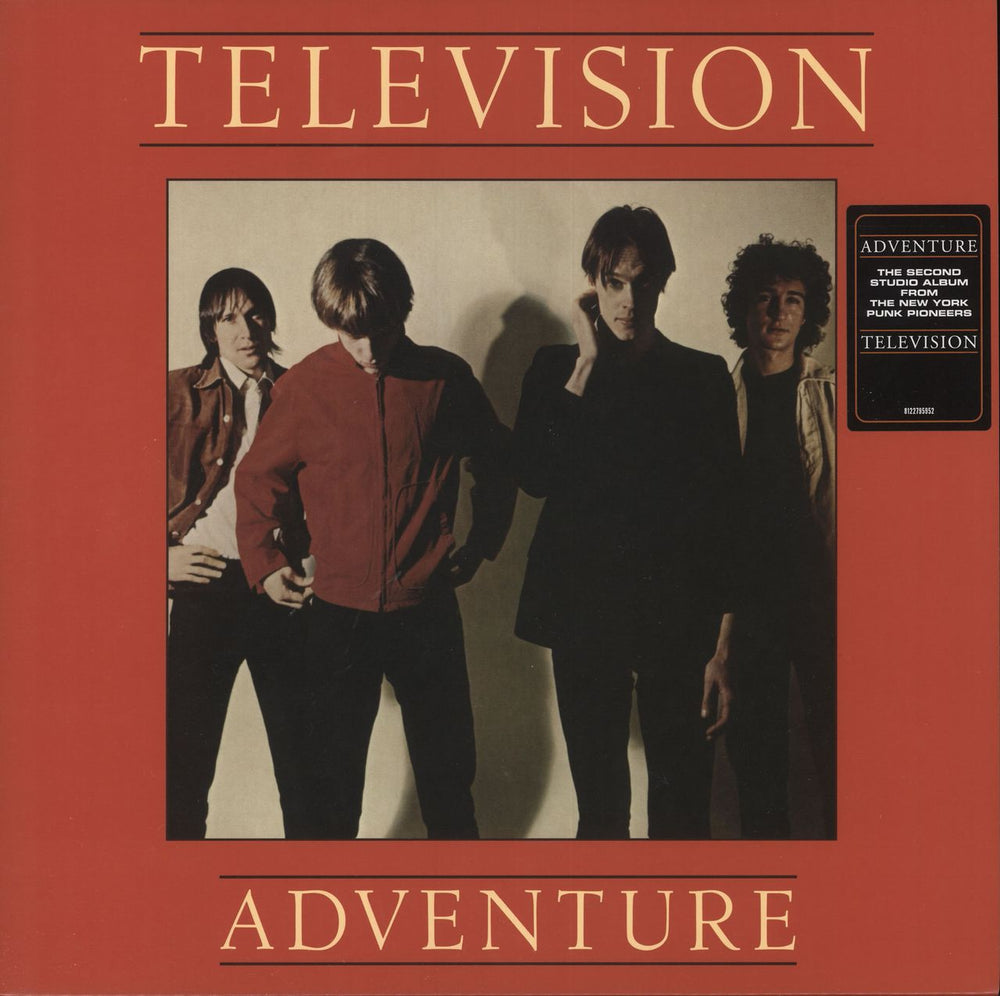 Television Adventure UK vinyl LP album (LP record) 8122795952