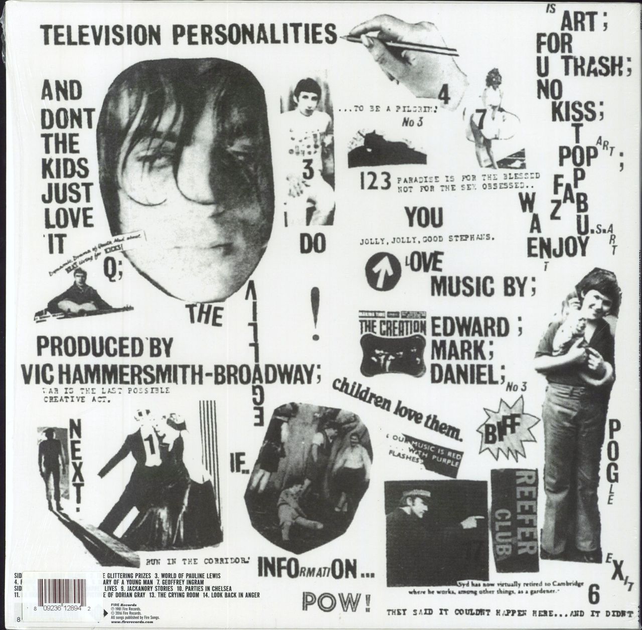 Television Personalities And Don't The Kids Just Love It: 30th Anniversary  - Red Vinyl UK Vinyl LP