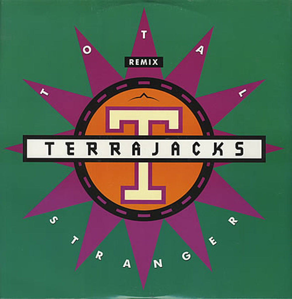 Terrajacks Total Stranger UK 12" vinyl single (12 inch record / Maxi-single) PT43584