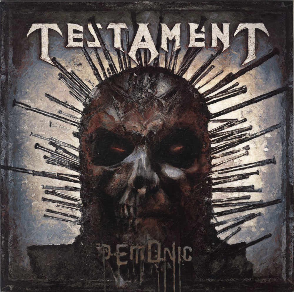 Testament Demonic German vinyl LP album (LP record) NB 4223-1