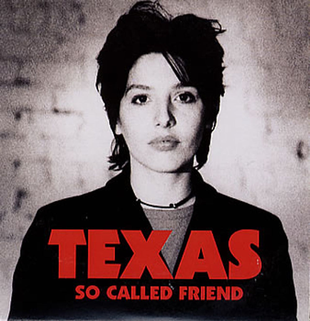 Texas So Called Friend US Promo CD single (CD5 / 5") CDP1292