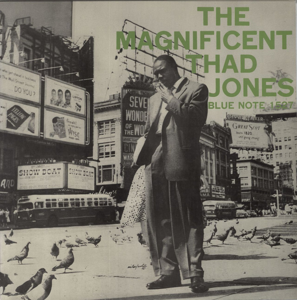 Thad Jones The Magnificent Thad Jones Japanese Promo vinyl LP album (LP record) BLP-1527