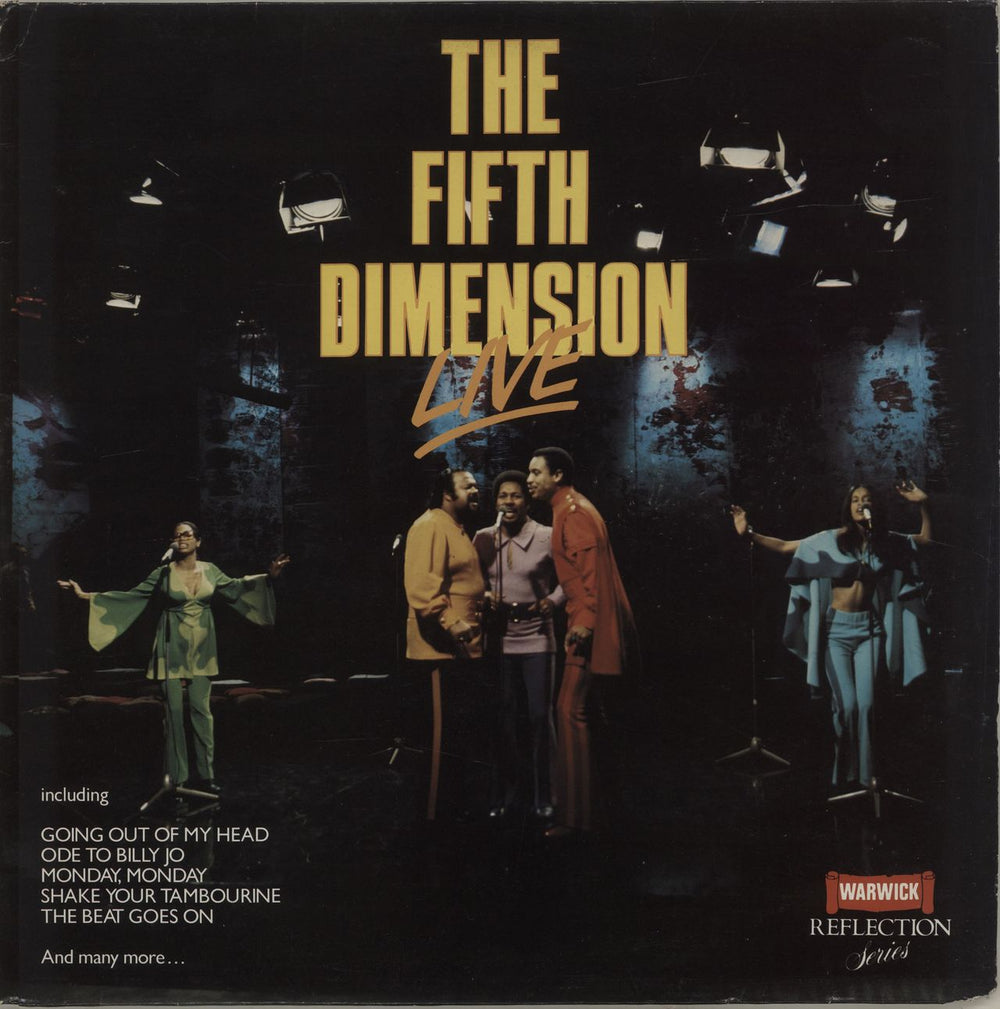 The 5th Dimension The Fifth Dimension Live UK vinyl LP album (LP record) WW2042