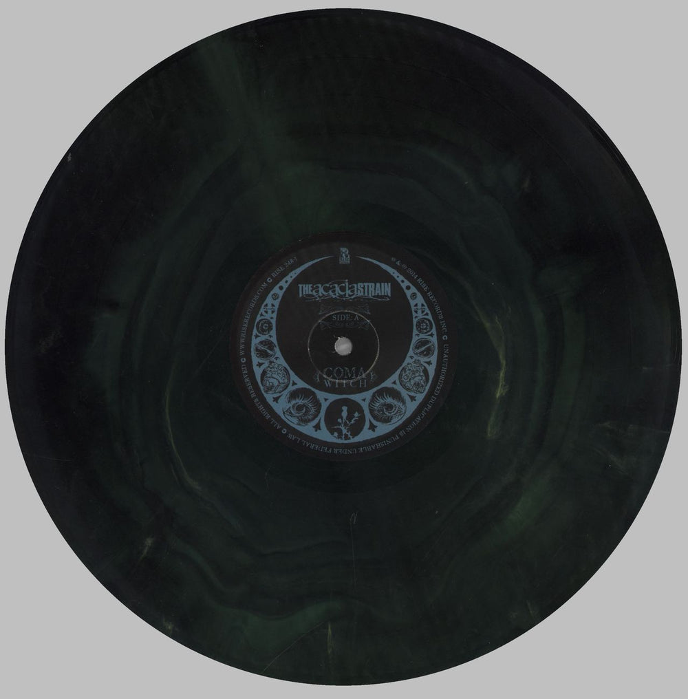The Acacia Strain Coma Witch - Green Starburst Vinyl US 2-LP vinyl record set (Double LP Album) 6JT2LCO823806
