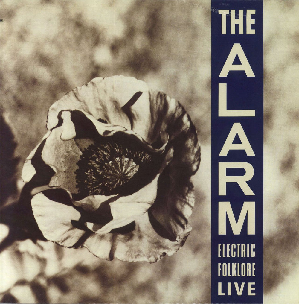 The Alarm Electric Folklore Live - Deletion Cut Canadian vinyl LP album (LP record) IRS-39108