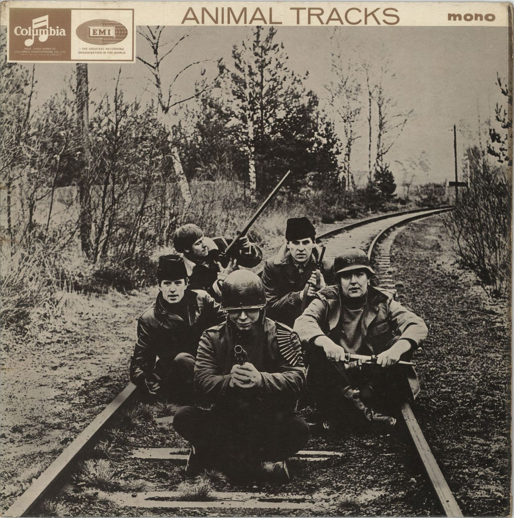 The Animals Animal Tracks UK vinyl LP album (LP record) 33SX1708