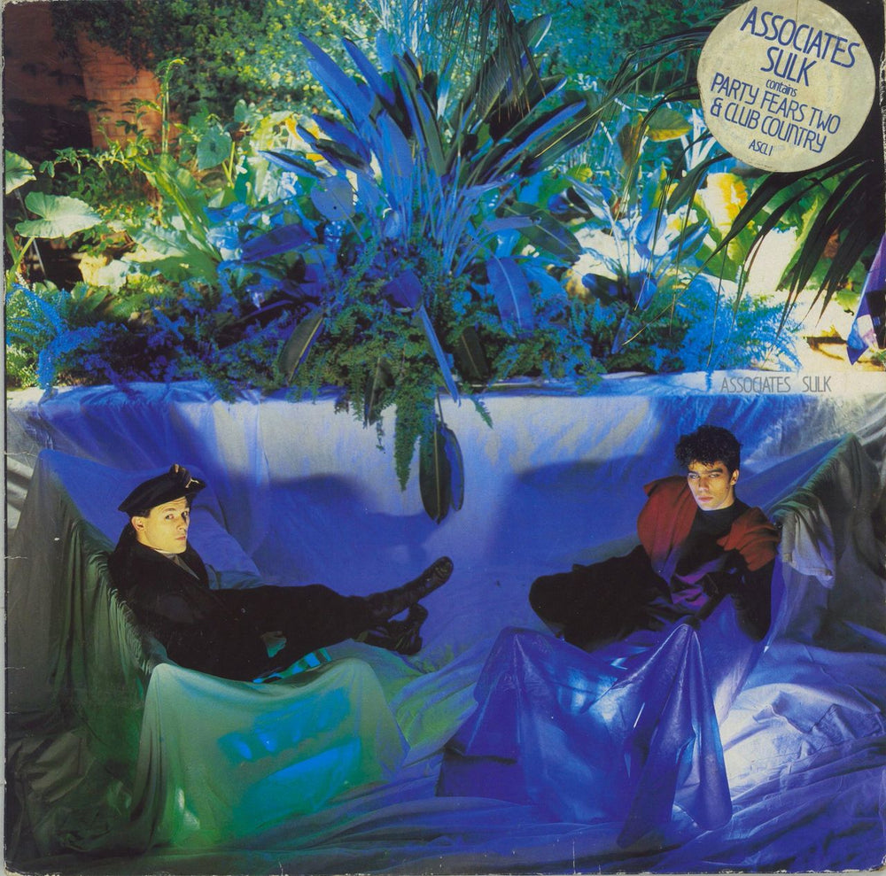The Associates Sulk - Hype-stickered  - EX UK vinyl LP album (LP record) ASCL1