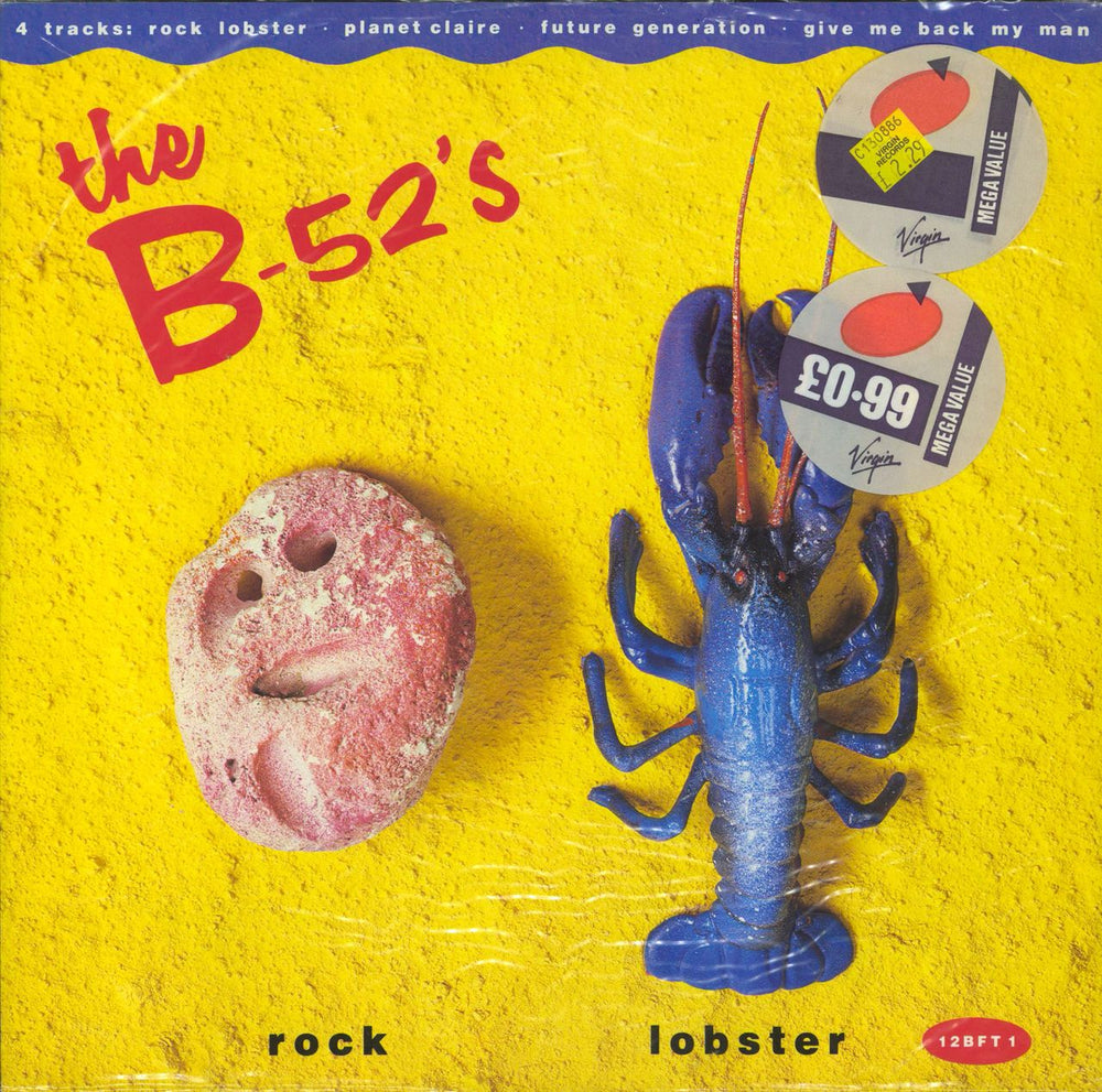 The B-52's Rock Lobster - Sealed UK 12" vinyl single (12 inch record / Maxi-single) 12BFT1