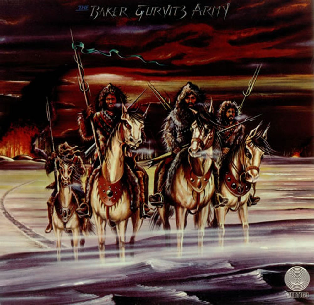 The Baker Gurvitz Army The Baker Gurvitz Army UK vinyl LP album (LP record) 9103201