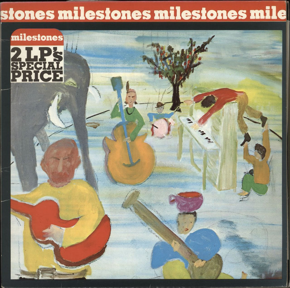 The Band Milestones - Mid '70s Dutch 2-LP vinyl record set (Double LP Album) 5C184-50195/96