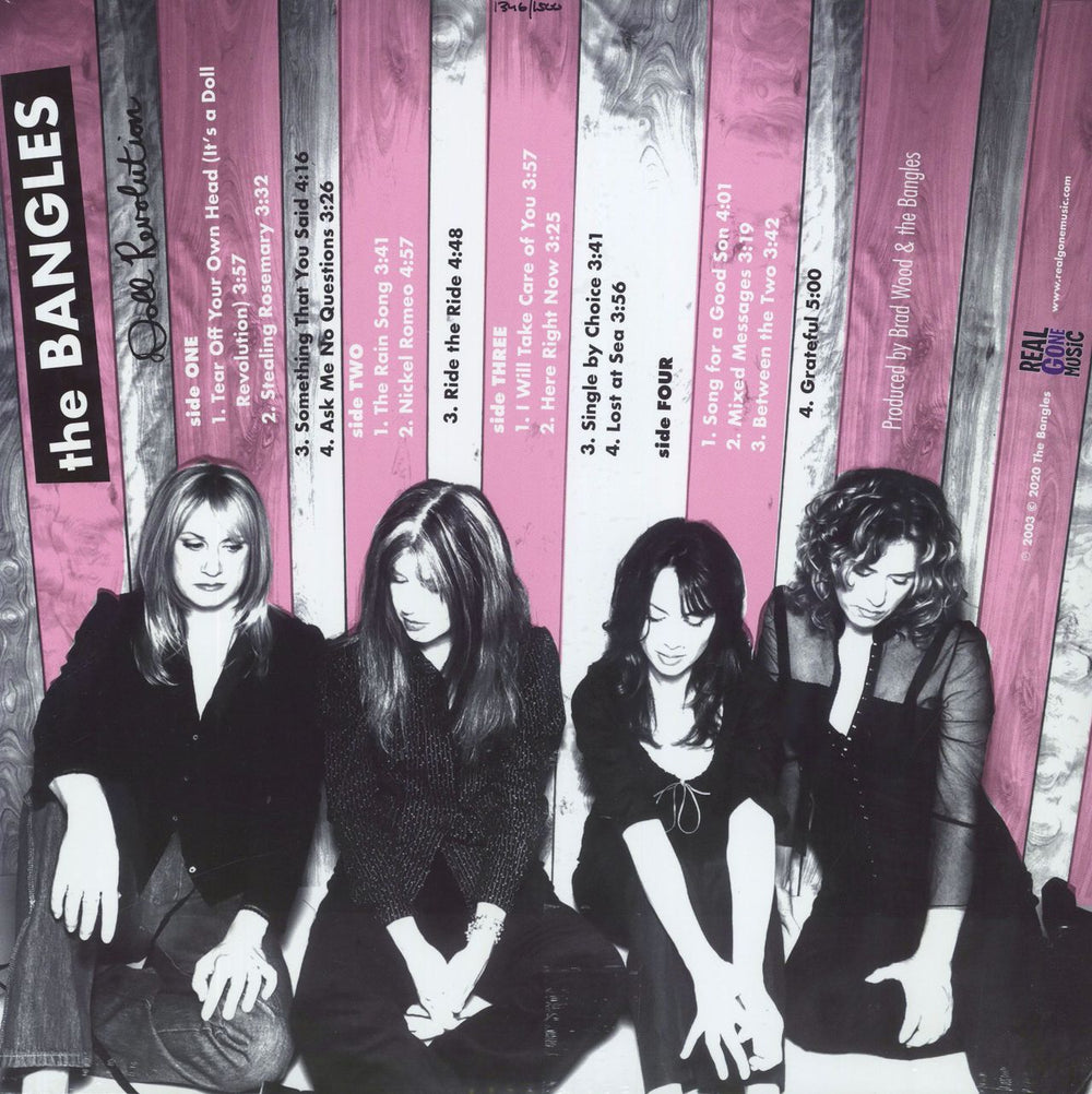 The Bangles Doll Revolution - RSD Black Friday 2020 Pink Vinyl - Sealed US 2-LP vinyl record set (Double LP Album)