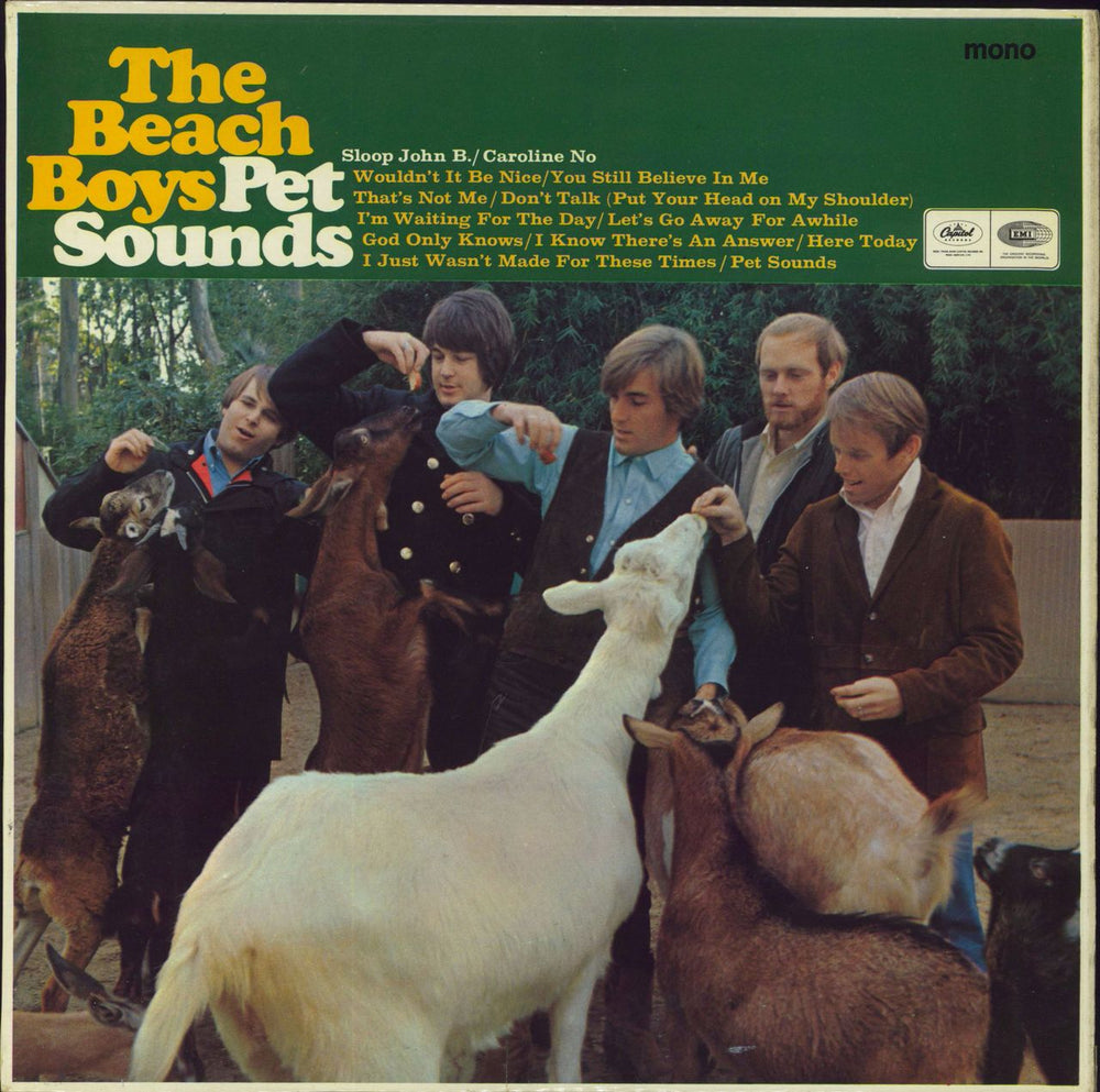 The Beach Boys Pet Sounds - 2nd - EX UK vinyl LP album (LP record) T2458