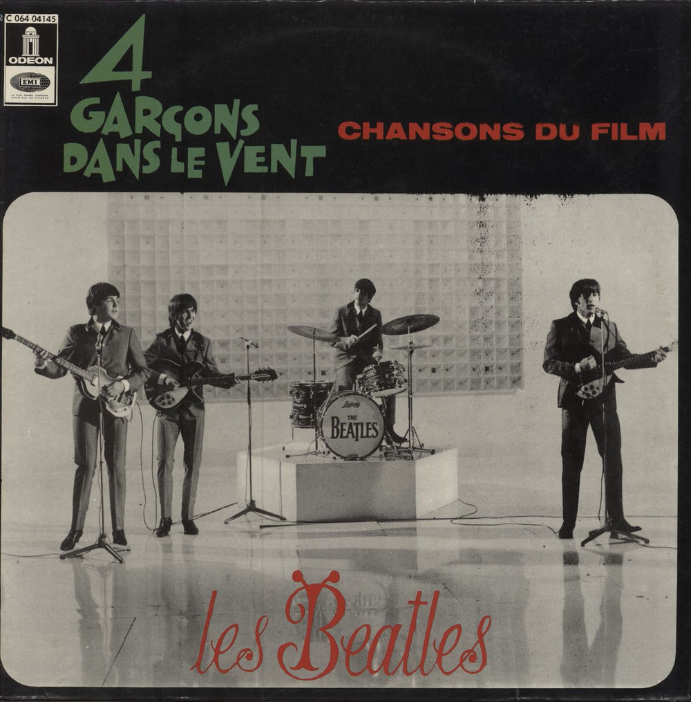 The Beatles 4 Garçons Dans Le Vent - 5th French vinyl LP album (LP record) 2C064-04145