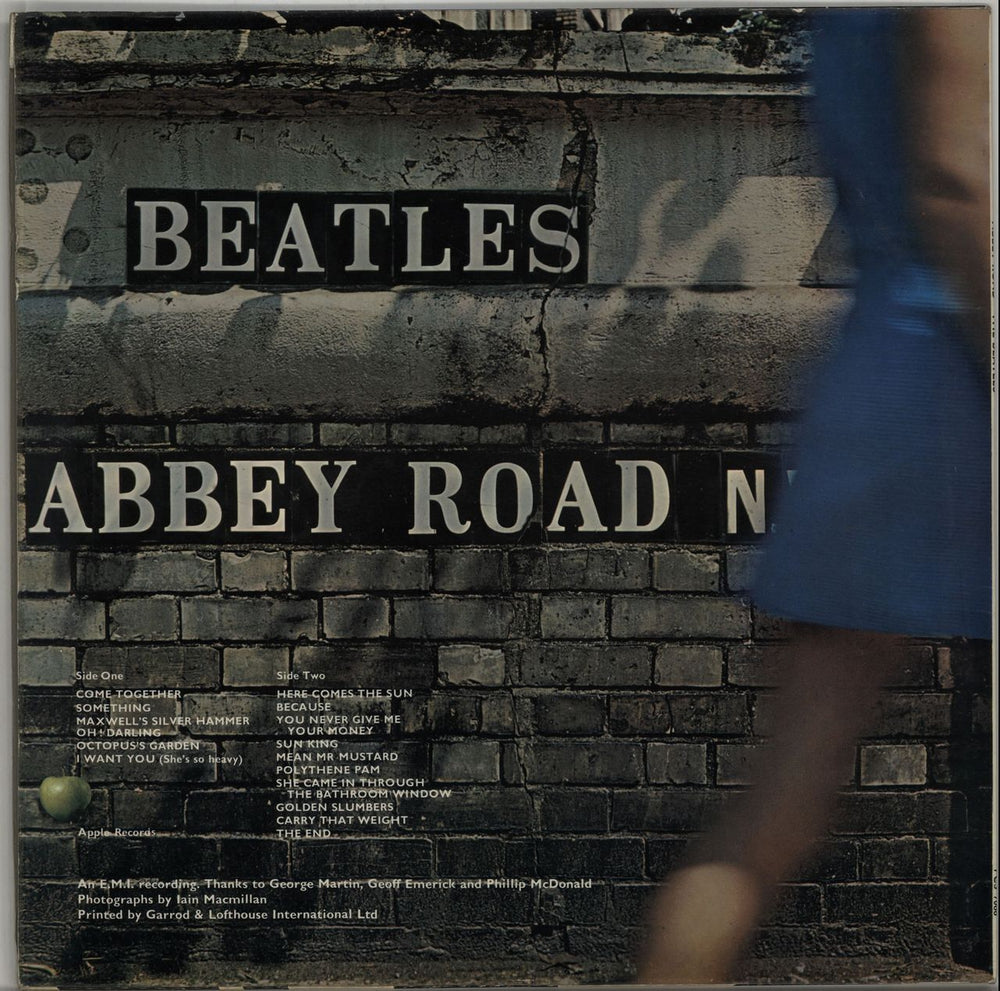 The Beatles Abbey Road - 2nd - M/A UK vinyl LP album (LP record) BTLLPAB607964