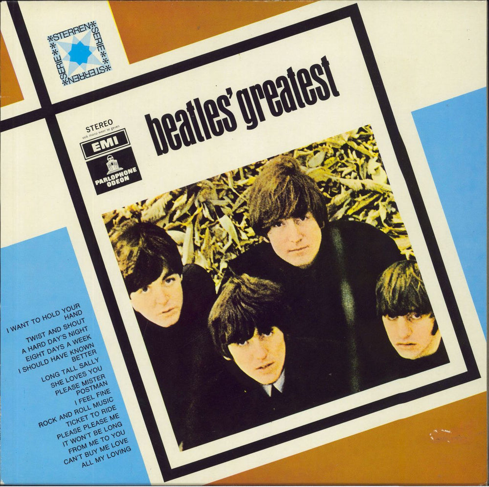 The Beatles Beatles' Greatest - Gold Vinyl Dutch vinyl LP album (LP record) 5C062-04207