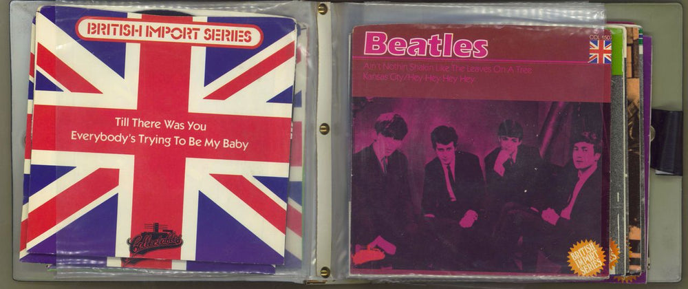 The Beatles British Import Series - 15 x 7" Singles US 7" single box set