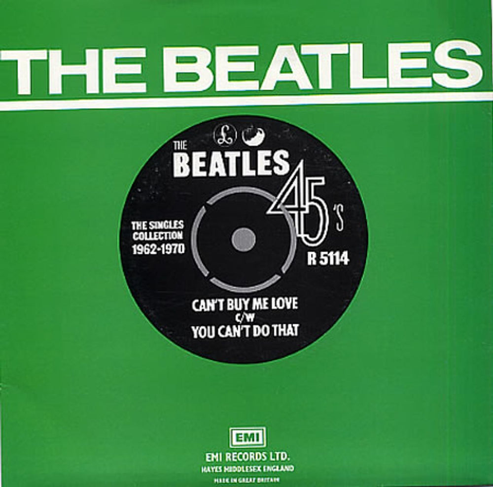 The Beatles Can't Buy Me Love - 1976 UK 7" vinyl single (7 inch record / 45) R5114