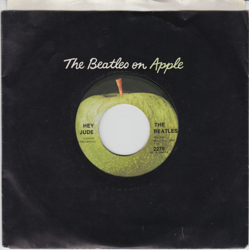 The Beatles Hey Jude US 7" vinyl single (7 inch record / 45) 2276