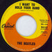 The Beatles I Want To Hold Your Hand - 2nd US 7" vinyl single (7 inch record / 45) BTL07IW782995