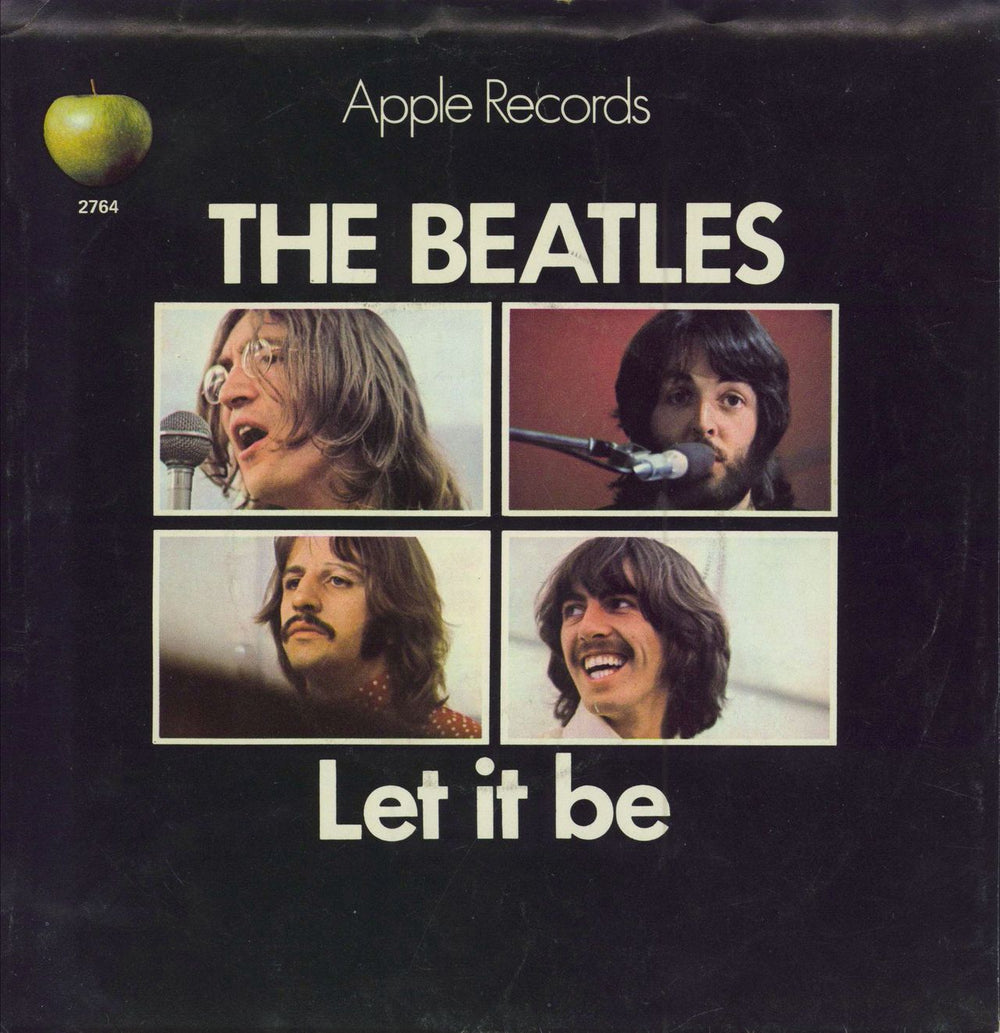 The Beatles Let It Be - P/S US 7" vinyl single (7 inch record / 45) 2764