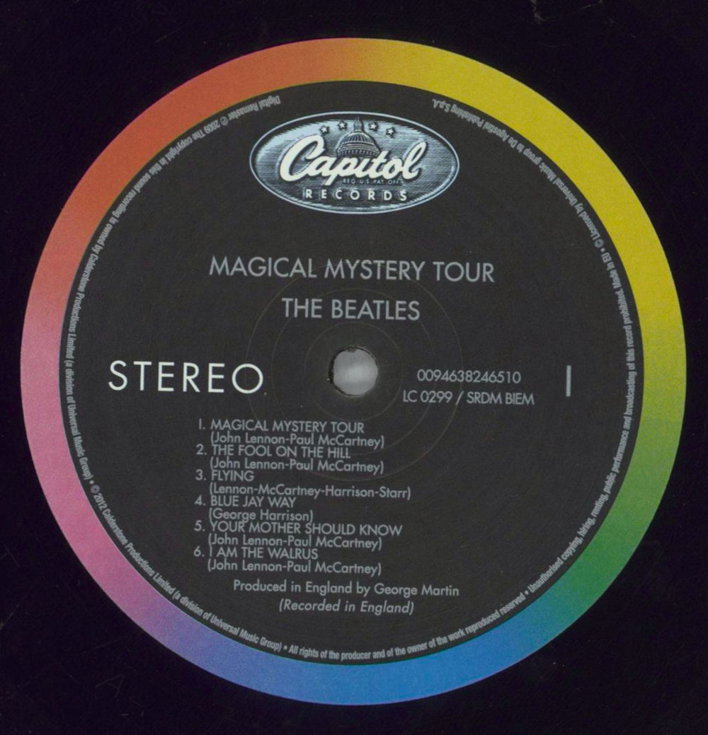 The Beatles Magical Mystery Tour - DeAgostini - 2017 UK vinyl LP album (LP record) BTLLPMA825526